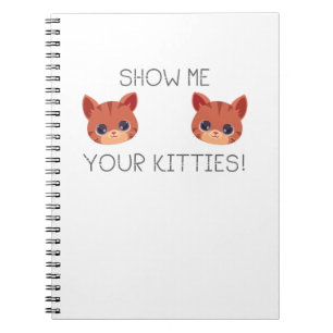 Caderno Espiral Presente Do Gato Do Pão Mostra Seus Gatinhos Engr