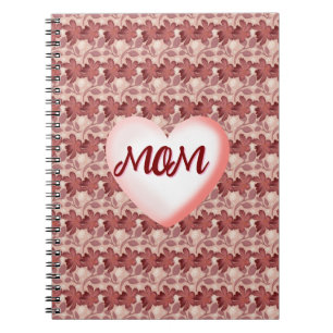 Caderno Espiral Presente floral personalizado e feito sob medida p