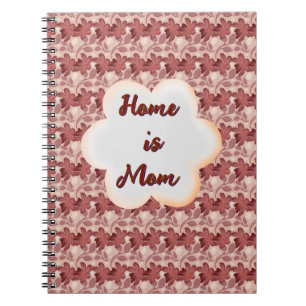 Caderno Espiral Presente floral personalizado e feito sob medida p