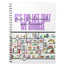 Caderno Espiral Presente no notebook JW "Território da Cidade" par