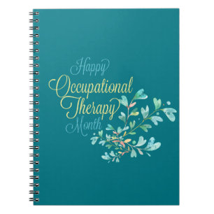Caderno Espiral Presente ocupacional de TherapiyMonth