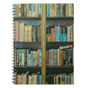 Caderno Espiral Presente para amantes de livros