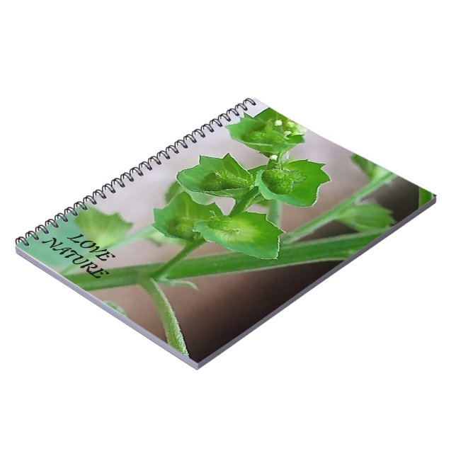 CADERNO ESPIRAL PRESENTE PARA AMOR NATURAL COM FLORES (Left Side)