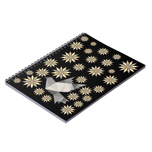 CADERNO ESPIRAL PRESENTE PARA AMOR NATURAL COM FLORES (Left Side)
