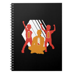 Caderno Espiral Presente para Avô   Pai Divertido Com Crianças