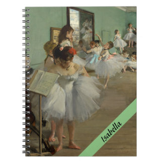Caderno Espiral Presente para Ballerina Dancer: Arte Balé de Menin