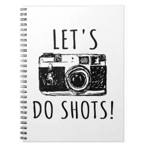 Caderno Espiral Presente Para Fotógrafo Engraçado Vamos Fazer Ti