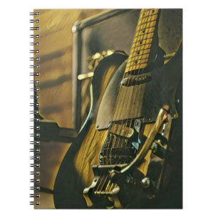 Caderno Espiral Presente para namorado guitarrista
