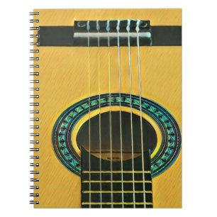 Caderno Espiral Presente para namorado guitarrista