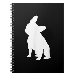 Caderno Espiral Presente para o Roupa francês Bulldog chefe de te