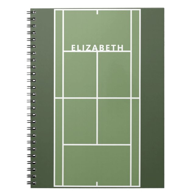 Caderno Espiral Presente Personalizado de Tênis (Frente)