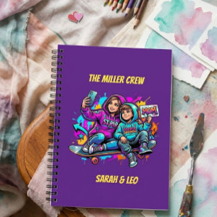 Caderno Espiral Presente Personalizado para Dia das Mães e Anivers