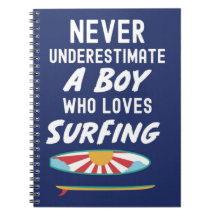 Presentes Azul Marinho de Surf Para Crianças Menin