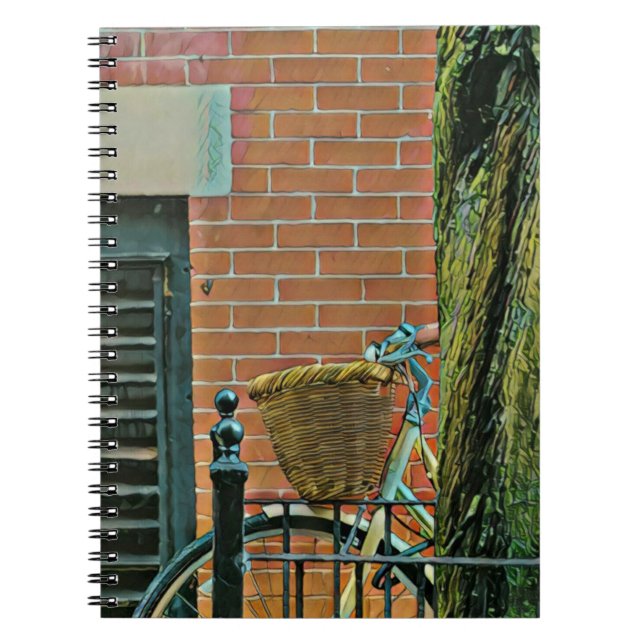 Caderno Espiral Presentes ciclistas para ele (Frente)