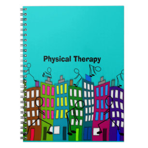 Caderno Espiral Presentes da fisioterapia