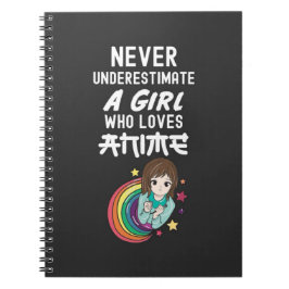 Caderno Espiral Presentes de Anime Fofos para Bebês Meninas Para C