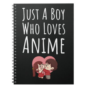 Caderno Espiral Presentes de Anime Fofos para Meninos Bebês Otaku 