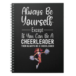 Caderno Espiral Presentes de Cheerleading para Equipe de Cheerlead