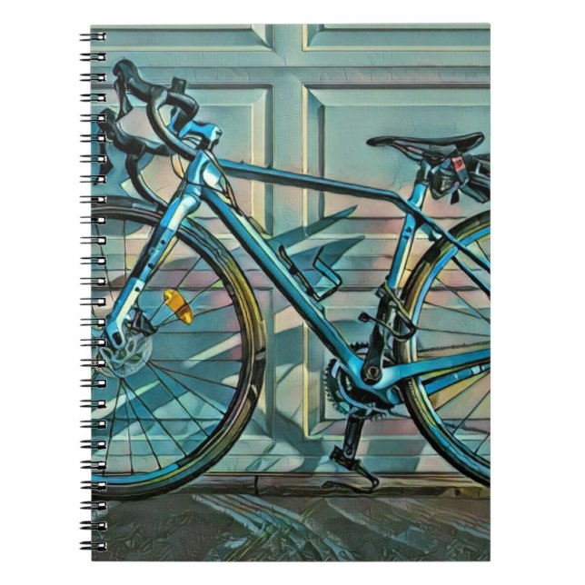 Caderno Espiral Presentes de ciclismo para pai (Frente)