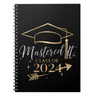 Caderno Espiral Presentes de Formatura para Ela da Turma de 2024 q