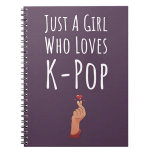 Caderno Espiral Presentes De Kpop Rosa Para Meninas De Coração De 