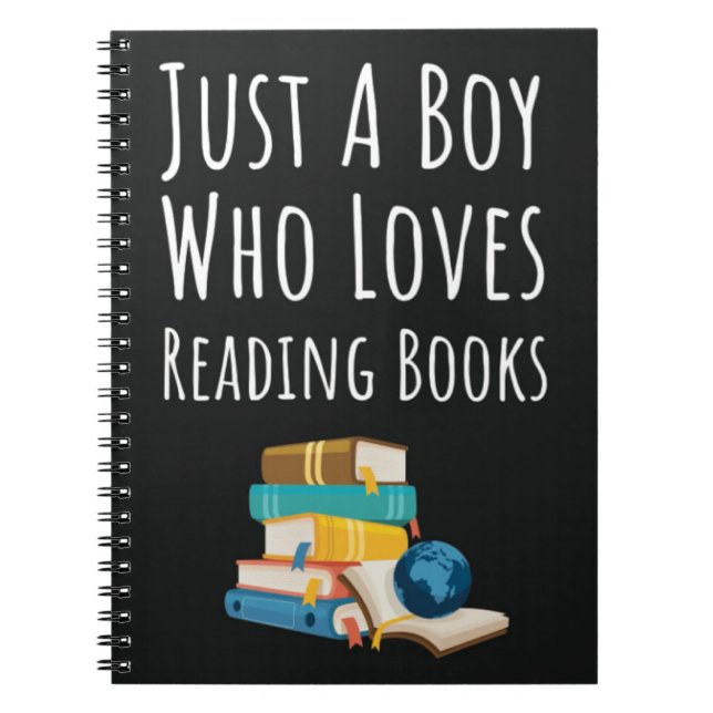 Caderno Espiral Presentes de Livros Fofos para Crianças Meninos Le (Frente)