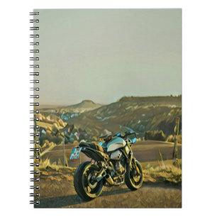 Caderno Espiral Presentes de motocicleta