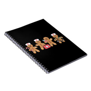 Caderno Espiral Presentes de Natal para Equipe de Enfermeiros de B