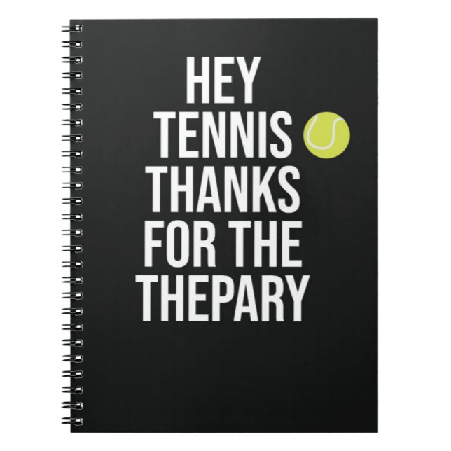 Caderno Espiral Presentes de Tênis Esportivos Para Crianças de Tip (Frente)