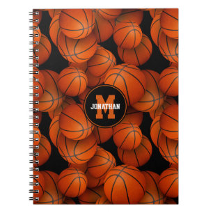 Caderno Espiral presentes desportivos meninos meninas basquete per