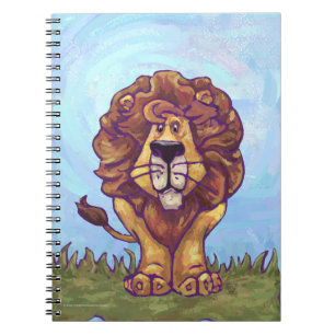 Caderno Espiral Presentes e acessórios do leão