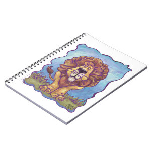 Caderno Espiral Presentes e acessórios do leão