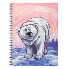 Caderno Espiral Presentes e acessórios do Urso Polar