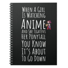 Presentes Engraçados de Anime para Garotas Citação