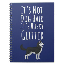 Caderno Espiral Presentes Engraçados de Cachorro Husky Siberiano p