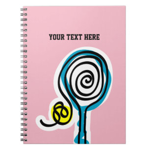 Caderno Espiral Presentes feitos sob encomenda do livro de nota do