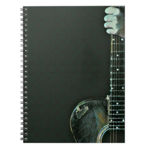 Caderno Espiral Presentes guitaristas latinos