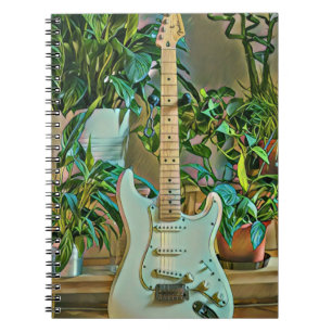 Caderno Espiral Presentes guitarristas