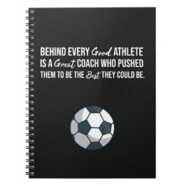 Caderno Espiral Presentes Negros Para Treinadores Para Esportes