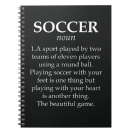 Caderno Espiral Presentes Para Dar Equipe De Jogadores De Futebol