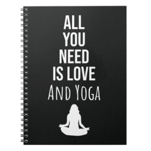 Caderno Espiral Presentes Para Entusiastas De Yoga Para Ela