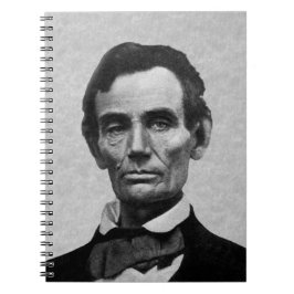 Caderno Espiral Presidente Abe Lincoln