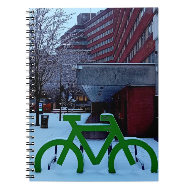 Caderno Espiral Preso na neve (Frente)