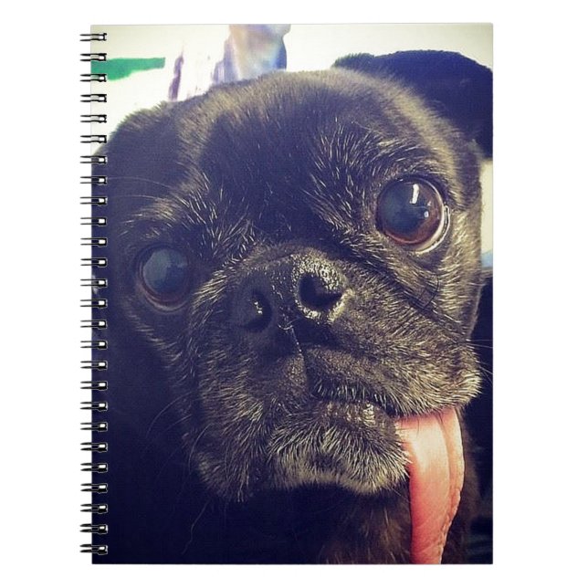 Caderno Espiral Preto (Frente)