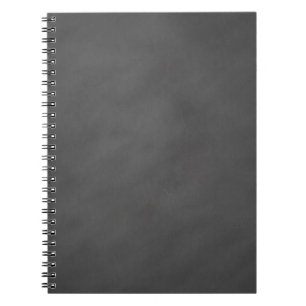 Caderno Espiral Preto cinzento do conselho de giz do fundo