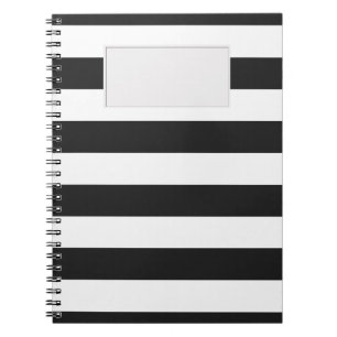 Caderno Espiral Preto das LISTRAS em alguma cor
