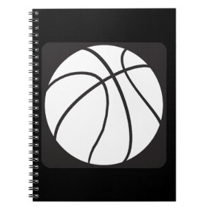 Caderno Espiral Preto e branco
