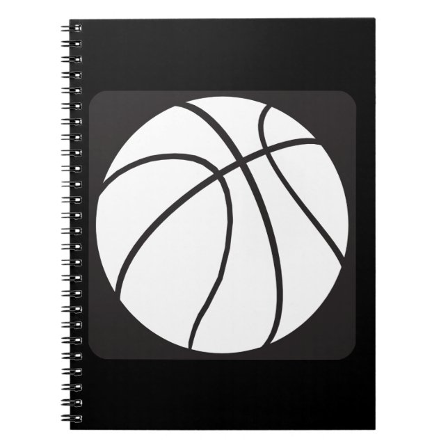 Caderno Espiral Preto e branco (Frente)