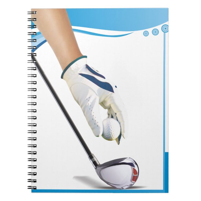 Caderno espiral preto e branco com fotos (Frente)