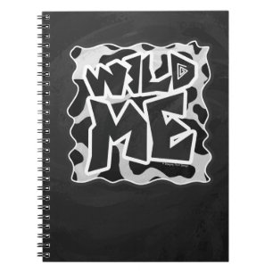 Caderno Espiral Preto e branco de vaca